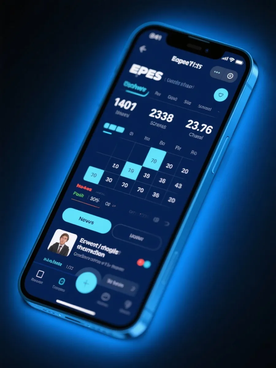 电子竞技APP界面展示